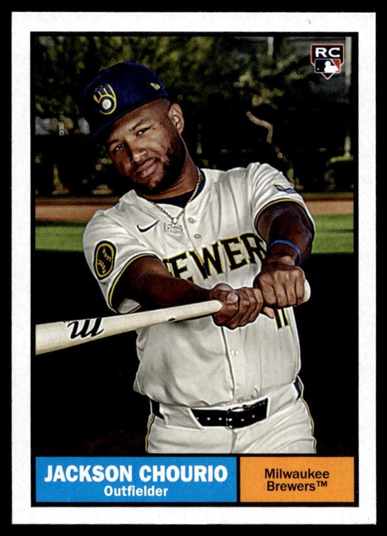 2024 Topps Archives Jackson Chourio Rookie Milwaukee Brewers #44 C11