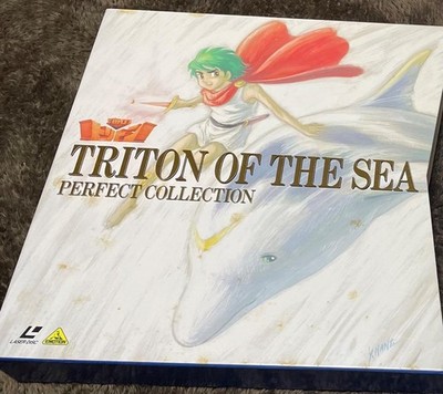 LaserDisk Triton the Sea Perfect Collection Band 1 ungeöffnet plus Bände