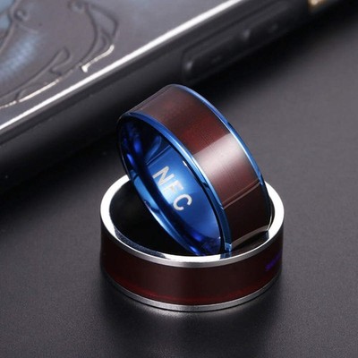 Multifunctional NFC Smart Ring Technology Waterproof Wearable Accessory