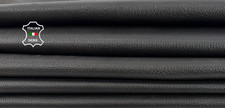 DARK BROWN ROUGH VEGETABLE TAN Thick Goatskin Leather 2 skins 7 sqf 1.3mm C7535