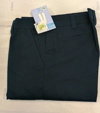 Twill Work Pants Black Teflon Fabric Protection Rugged Casual by Pro Safe 36x32