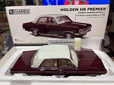 1:18 Classic Holden HR Premier Egmont Maroon Metallic,#18671 COA,New