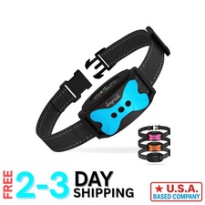Effective Anti Bark Collar for Dogs No Shock, Adjustable Ideal for All Sizes