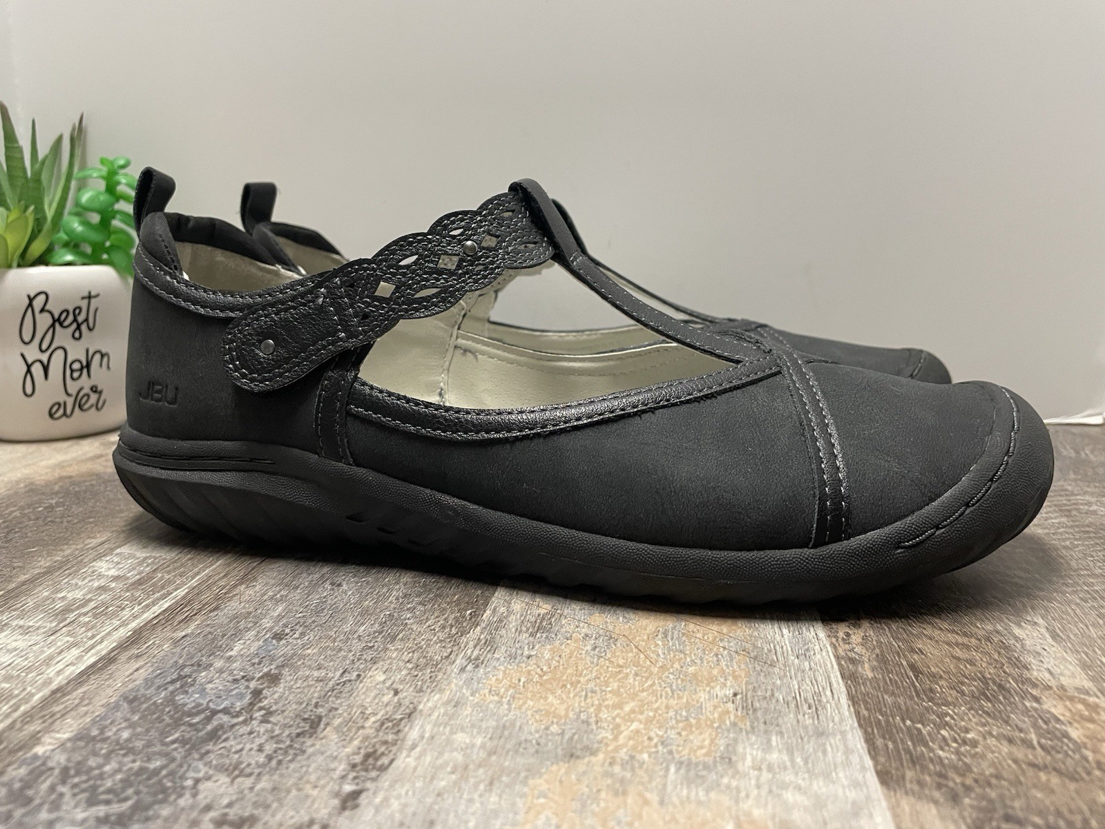 JBU by JAMBU Buttercup Black Mary Jane Women’s Size 9M Shoes Memory Foam Comfort