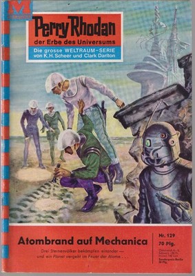 Perry Rhodan - Nr. 129 - 1. Auflage - Zustand 1-2