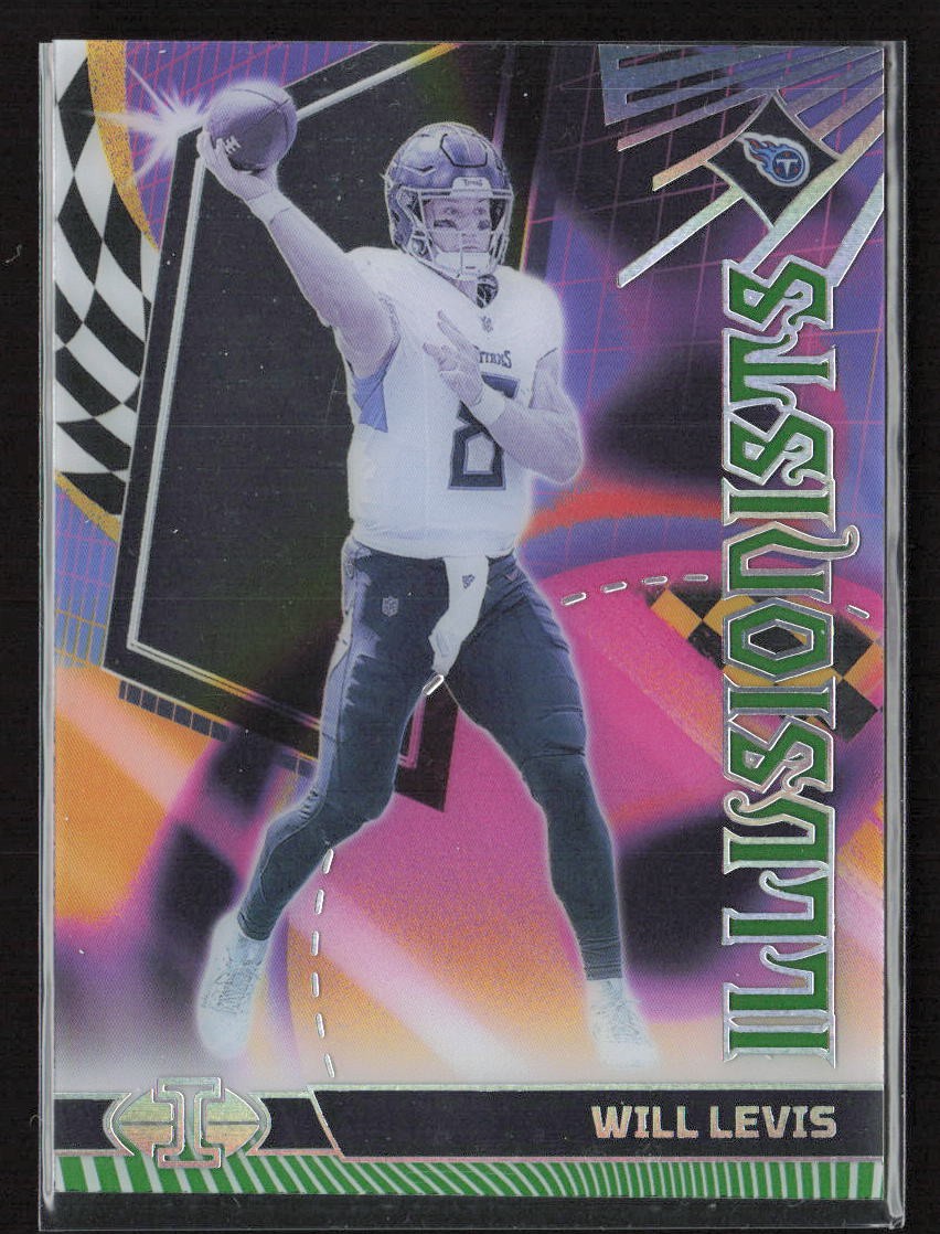 2023 Panini Illusions #18 Will Levis Illusionists