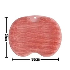 Foot Back Scrubber Exfoliating Silicone Massager Pad Cleaning Mat Bath Shower US