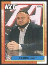 2021 Topps Heritage WWE #91 Samoa Joe 48475
