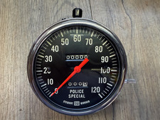 1960s Police Cruiser Nos Rare Stewart Warner Police Special Speedometer C-g