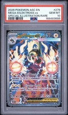 PSA 10 2026 Pokemon Ascended Heroes MEGA EELEKTROSS EX SIR #278/217