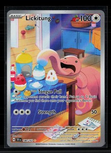 Lickitung 180/162 Temporal Forces Illustration Rare