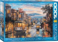 Eurographics Puzzle 1000 Teile - San Francisco Kabelbahn