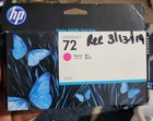 3 New Sealed Genuine OEM HP 72 C9372A High Yield Magenta Ink Expired — photo 2