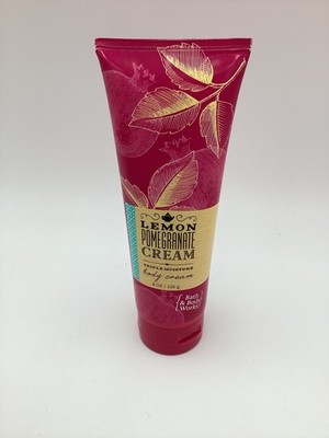Bath & Body Works Lemon Pomegranate Triple Moisture Cream 8 Oz Retired