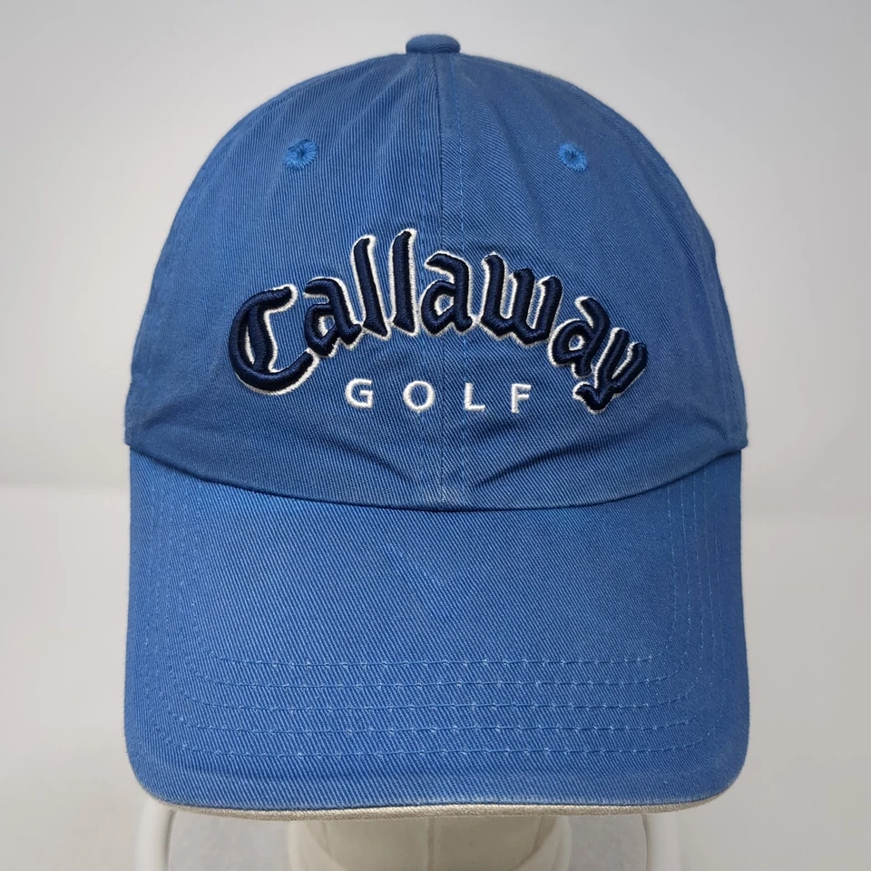 Gorra de béisbol Callaway Golf Slideback azul talla única ajustable algodón bordado Foto 2 de 4