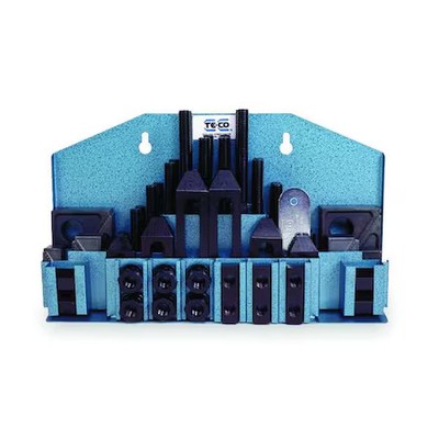 Te-Co 20401 Clamping Kit, 9/16, 1/2-13 Stud, 52 Pcs