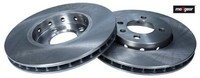 2X Bremsscheibe Maxgear 19-2856 2 Bremsscheiben Vorderachse Vorne
