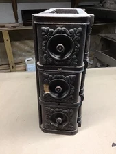 3 DRAWER  Antique Treadle Sewing Machine Drawers with Frame
