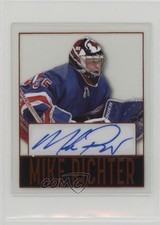 2025 Leaf Metal Legends Originals 1948 PETG Orange 1/1 Mike Richter Auto 11jd