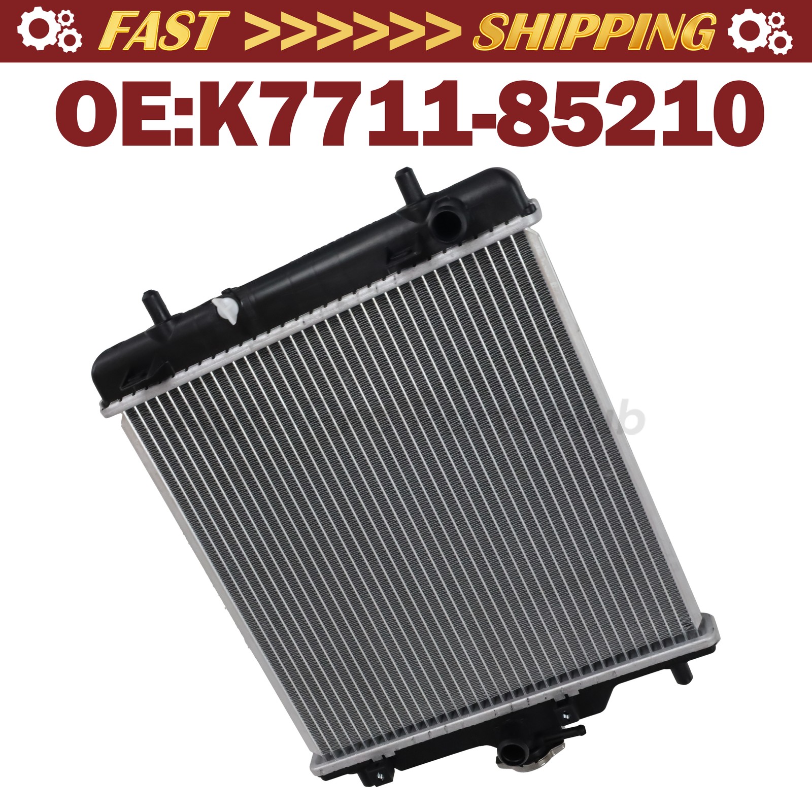 For Kubota RTV RTV1140CPX RTV1100CRX RTV1100CR RTV1100CR9 Radiator K7711-85210
