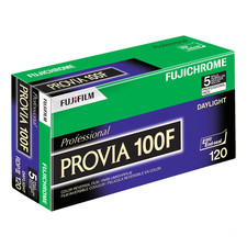 Fujifilm Provia 100F Fujichrome - 5er Pack Mittelformat 120 Filme