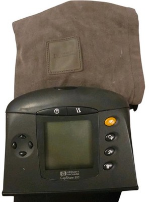 Hewlett Packard HPCapShare 910 Handscanner Modell selten mit Kabel und Koffer 