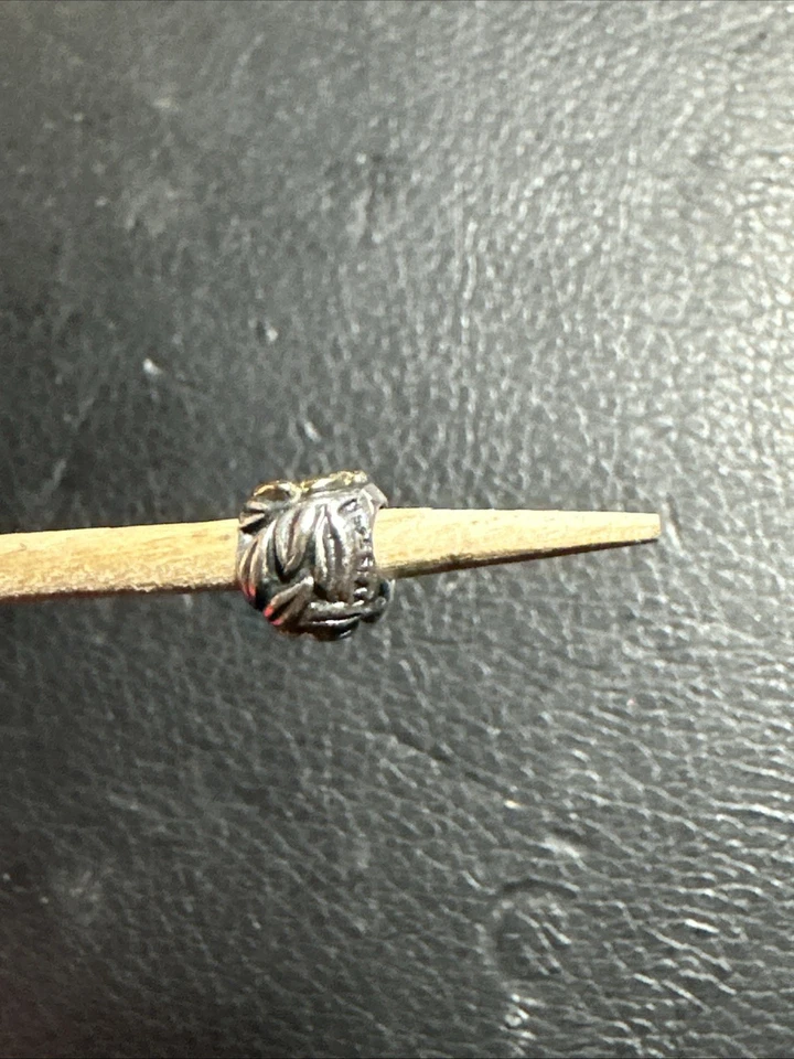 Cuentas de flores Trollbeads plata 925 oro de 18 quilates de Lise Aagaard retiradas Foto 4 de 4