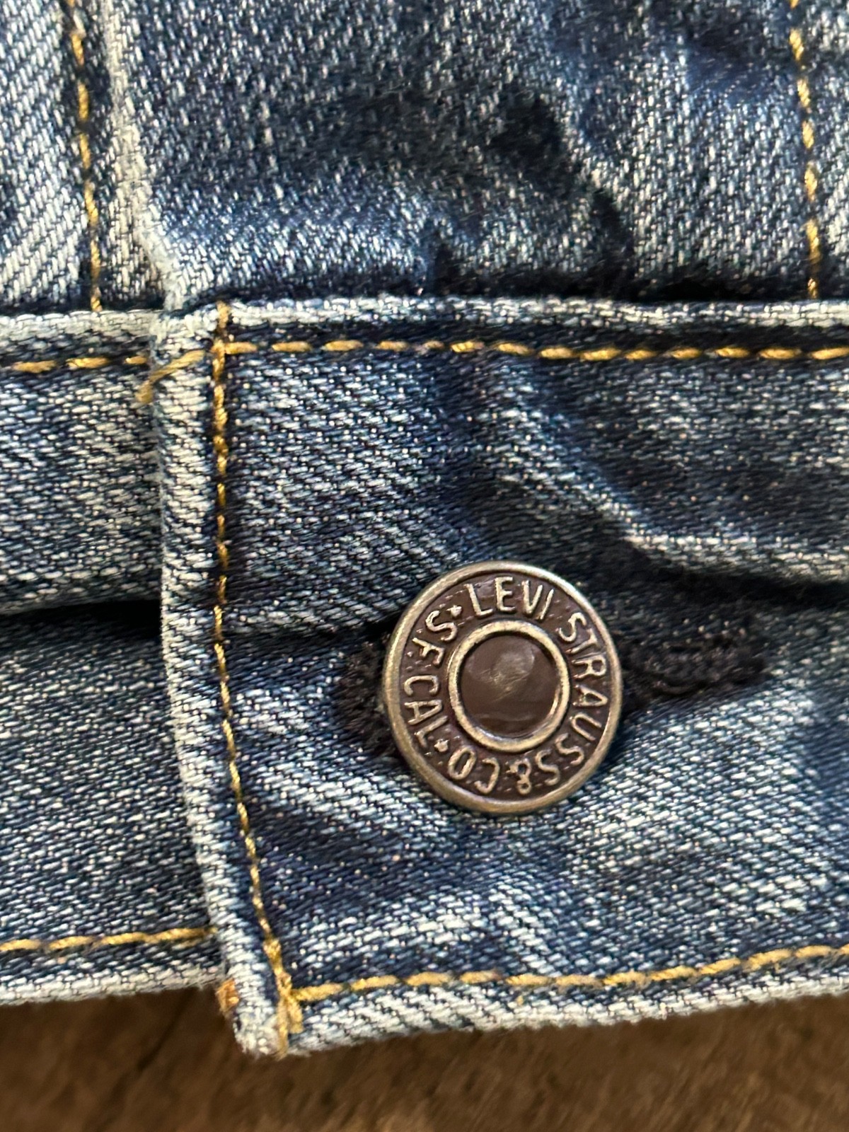 Levi’s authentic distressed patchwork patched ret… - image 5