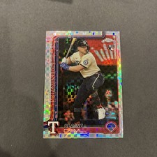 2025 Topps Chrome Update Series - Blaine Crim #USC83 X-Fractor (RC)
