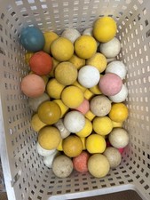 24 Used Lacrosse Balls, Various Colors