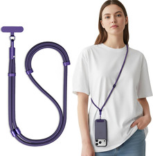 3-In-1 Phone Lanyard for Crossbody, Neck  Wrist, Adjustable anti Theft Phone St