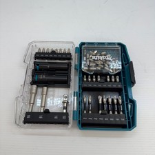 Makita Impact Screwdriver Bit Set w/ Case Phillips Torx Nut Drivers Mixed Lot