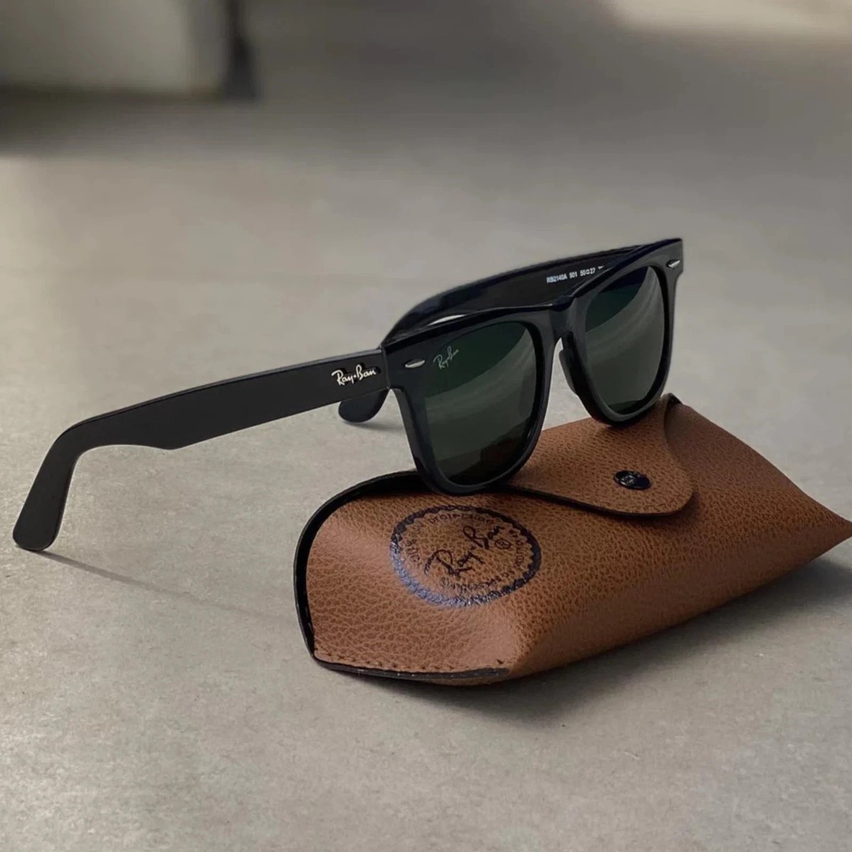 Ray-Ban RB2140F 901 52 Original WayfarerUnisex 52mm NEW (Asian Fit