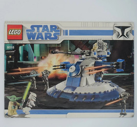 Lego Armored Assault Tank Aat 8018 Star Wars The Clone Wars 100% Complete Set