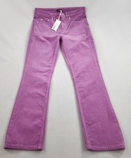 Vineyard Vines corduroy pants womens W 26 purple corduroy zip pockets 148