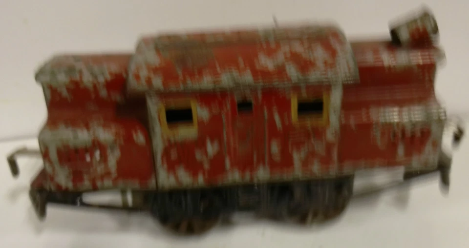 PREWAR IVES #3250 O GAUGE BOX CAB ELECTRIC LOCOMOTIVE RUNS GOOD - Image 3 of 4