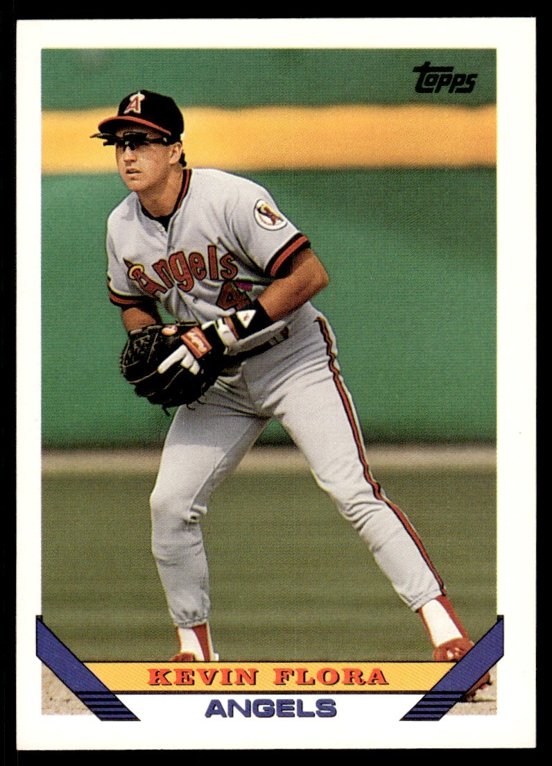 1993 Topps #521 Kevin Flora - California Angels | eBay