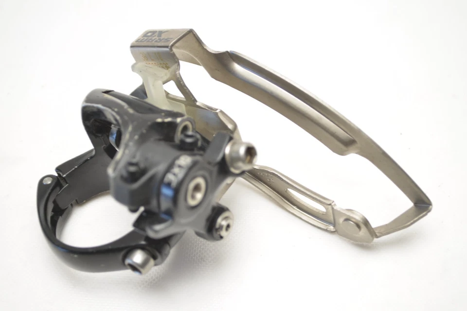 SRAM XO BICYCLE 3 X 10 SPEED TOP PULL TOP SWING FRONT DERAILLEUR 35 MM CLAMP - Image 2 of 4