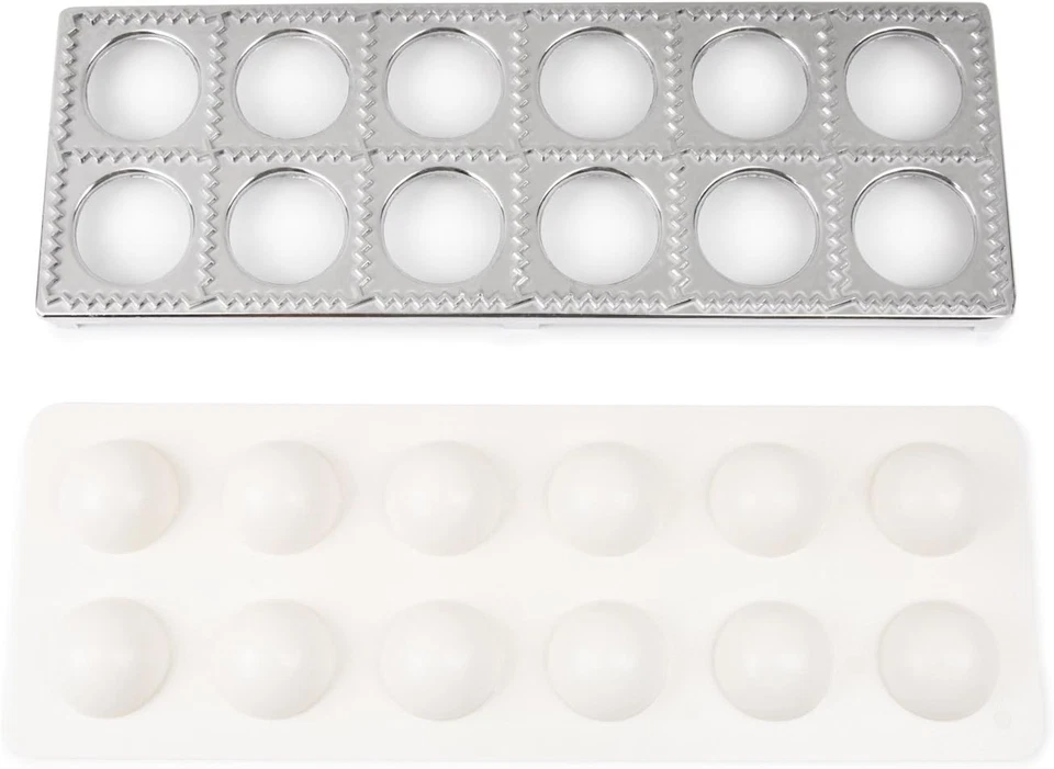 Fox Run 57665 Ravioli Maker, Aluminum, 1.5" 12 Silver  - Image 4 of 4