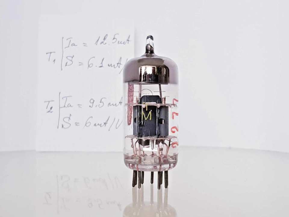 1 x ECC85 TESTED TUNGSRAM HUNGARY 1973y Audio Dual TRIODE TUBE 6AQ8 | eBay
