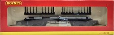 Hornby R6123 25T BR Macaw Bogie Bolster A Wagon W107259 in BR Grey Livery