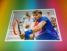 Flavio Cobolli tennis signed autograph on 20x28 photo in person