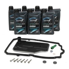 Getriebefilter Satz + 7L WOLF Getriebeöl MB 236.15 für MERCEDES 7-Gang 722.9 Getriebefilter Satz + 7L WOLF Getriebeöl MB 236.15 für MERCEDES 7-Gang 722.9