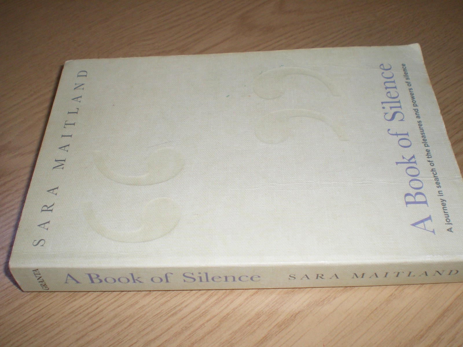A Book of silence