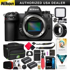 Nikon Z6III Full Frame Mirrorless Camera Body FTZ II Adapter 2 Battery Bundle