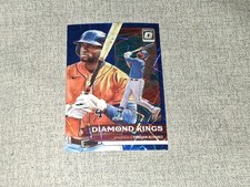 2022 Donruss Optic Diamond Kings Blue Velocity Prizm #11 Yordan Alvarez #D / 99