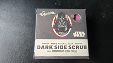 Dr Squatch Soap - Dark Side Scrub Star Wars - Darth Vader - New