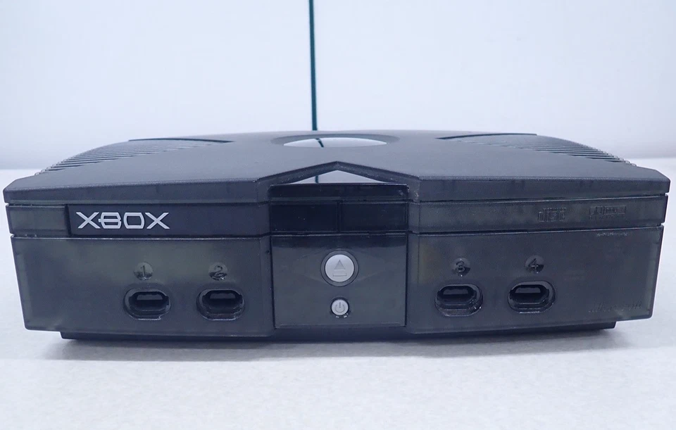 Consola Microsoft Xbox Special Edition Clear Skeleton Limited negra usada - Imagen 4 de 4