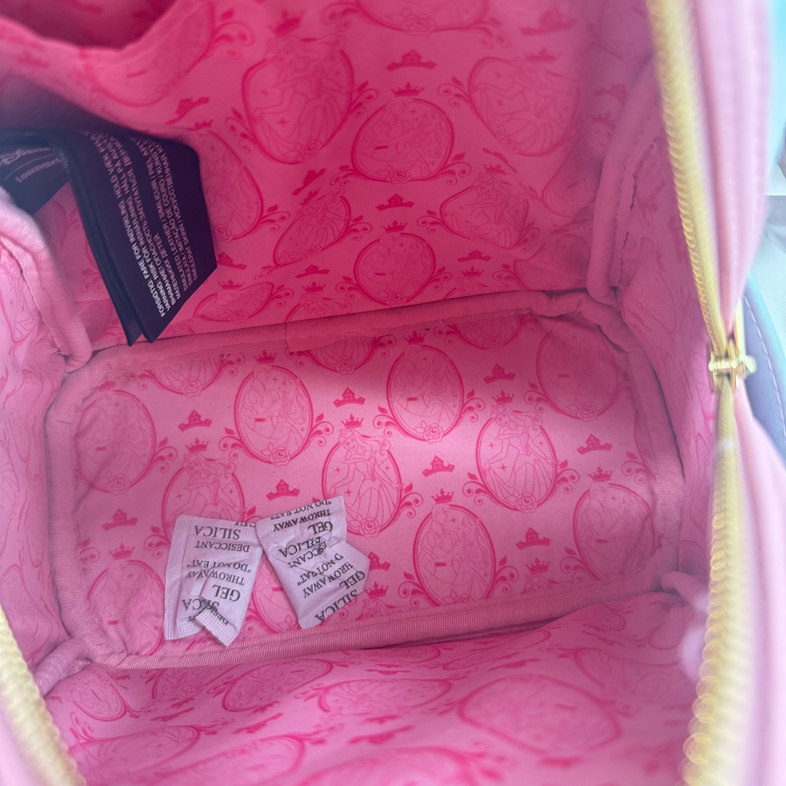 NEW Loungefly Disney Princess Sleeping Beauty Backpack Purse Adjustable Straps