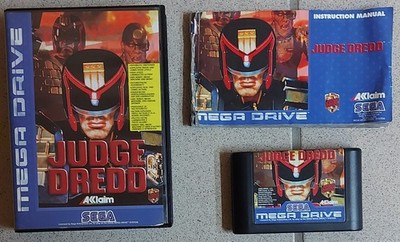 Judge Dredd  SEGA Mega Drive -guter/sehr guter Zustand  Komplett   SEHR SELTEN